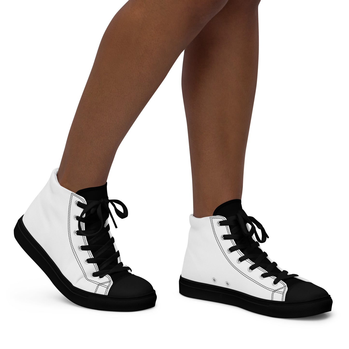 Women’s high top canvas shoes