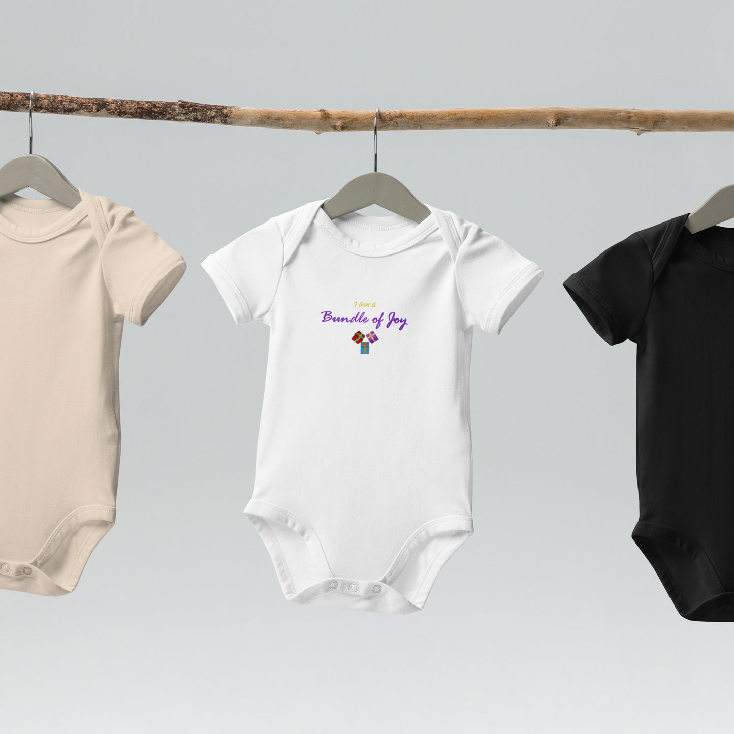 Organic cotton baby bodysuit