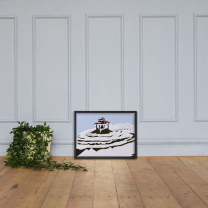 Refuge Hill Framed photo paper poster