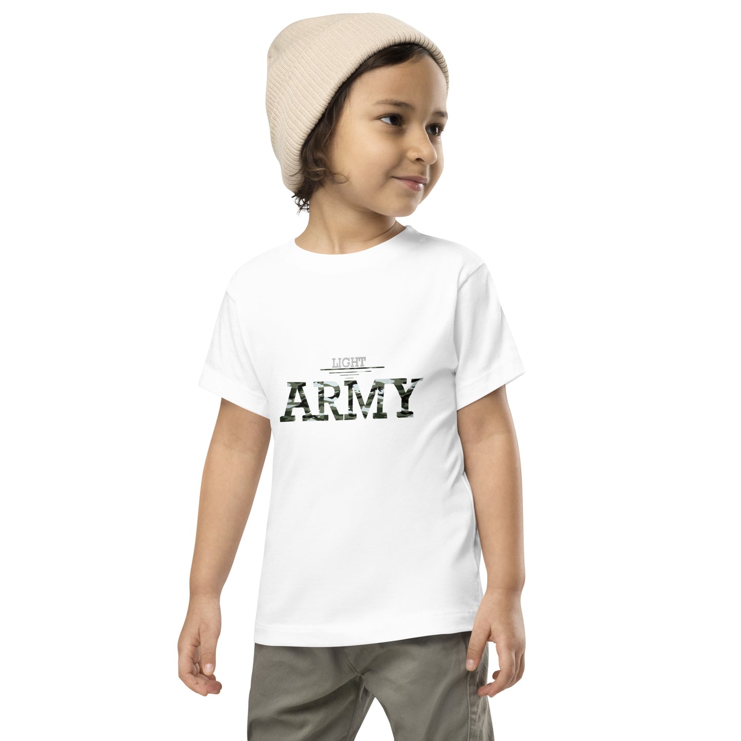 Light Army Toddler Short Sleeve Tee